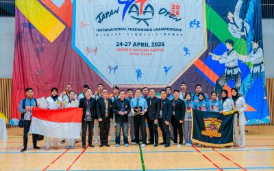Polri Ukir Prestasi Dunia: Tim Taekwondo Garbha Presisi Juara Umum di Jepang