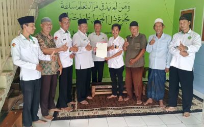 Amankan Aset Umat, KUA Grati Fasilitasi Penandatanganan AIW Yayasan Al Istiqomah Buntalan