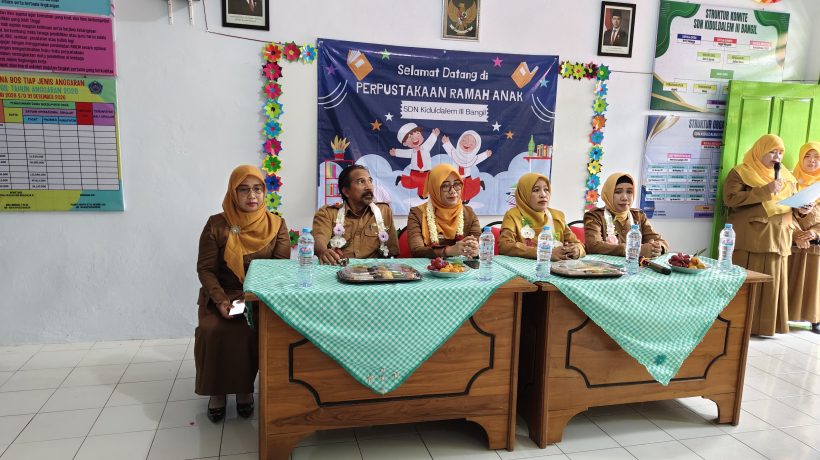 Tingkatkan Literasi Sejak Dini, SDN Kiduldalem III Bangil Resmikan Perpustakaan Ramah Anak “Nawastra”