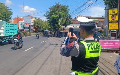 Satlantas Polres Pasuruan Terapkan Tilang Hand Held, Digital untuk Tertib Berlalu Lintas