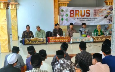 Bekali Generasi Muda, KUA Grati Gelar Program BRUS di PP Darul Falah Kambinganrejo
