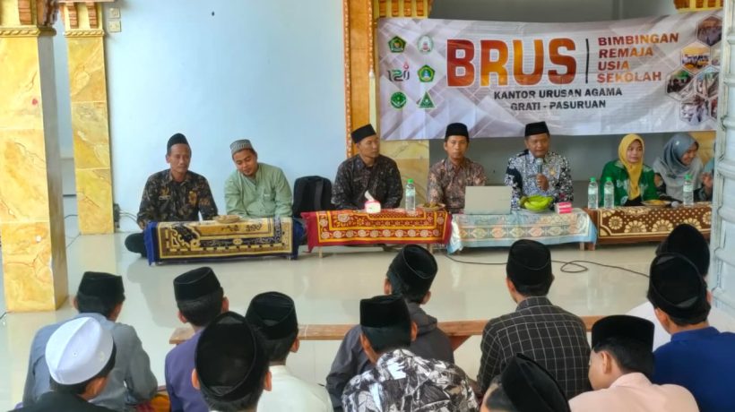 Bekali Generasi Muda, KUA Grati Gelar Program BRUS di PP Darul Falah Kambinganrejo