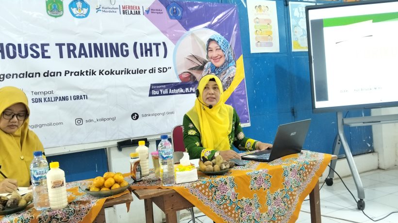 Tingkatkan Mutu Pendidikan, SDN Kalipang 1 Grati Gelar IHT Pengenalan dan Praktik Kokurikuler