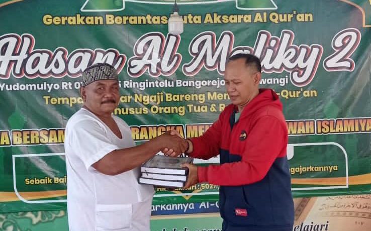 Menjelang Harlah Ke-2, GEBRAQ “Hasan Al-Maliky” 2 Yudomulyo Konsisten Berantas Buta Aksara Al-Qur’an Secara Gratis