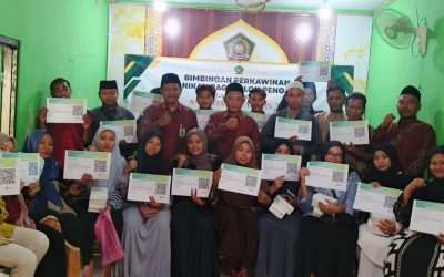 Bekali Calon Pengantin, KUA Nguling Gelar Binwin Angkatan ke-6 Tahun 2026