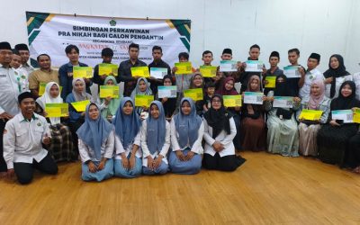 Wujudkan Keluarga Sakinah, KUA Pusaka Rembang Bekali Calon Pengantin Melalui Bimwin