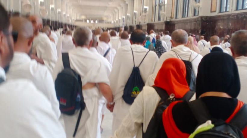 Jemaah Haji Kloter SUB 07 Pasuruan Laksanakan Rangkaian Umrah Wajib, Kondisi Sehat dan Terkendali