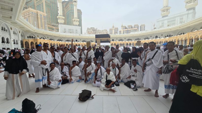 Jemaah Haji Asal Kota dan Kabupaten Pasuruan KBIHU Makkah Madinah Sukses Laksanakan Umrah Sunnah