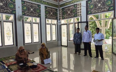 Tingkatkan Kenyamanan Ibadah, Puskesmas dan KUA Grati Gelar Inspeksi Kebersihan Lingkungan di Sejumlah Masjid