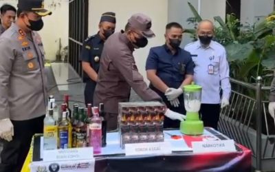 Wujudkan Transparansi, Kejaksaan Negeri Magetan Musnahkan Ratusan Barang Bukti Kejahatan