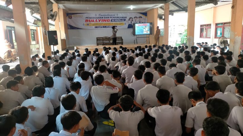 Polres Ngawi Edukasi Pelajar Cegah Bullying dan Narkoba Sejak Dini