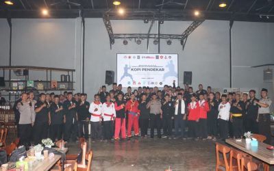 Polres Madiun Kota Perkuat Komitmen Jogo Jatim Lewat Kopi Pendekar
