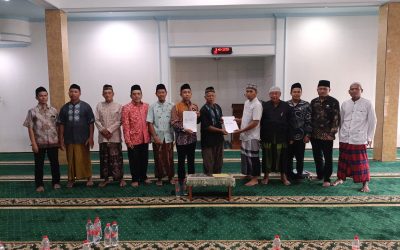 Aset Masjid Al Azhar Sekarjoho Resmi Bersertifikat Melalui Ikrar Wakaf