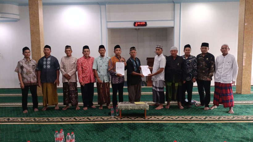 Aset Masjid Al Azhar Sekarjoho Resmi Bersertifikat Melalui Ikrar Wakaf