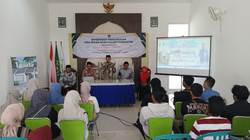 Kasi Bimas Islam Kemenag Pasuruan Tinjau Bimwin di KUA Grati, Tekankan Pentingnya Kesiapan Calon Pengantin