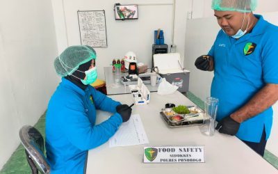 Polres Ponorogo Libatkan Sidokkes Pastikan Makanan Program MBG Aman Dikosumsi