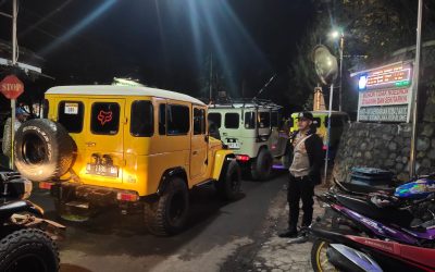 Long Weekend_ : Polres Probolinggo Pertebal Pengamanan di Kawasan Wisata Bromo