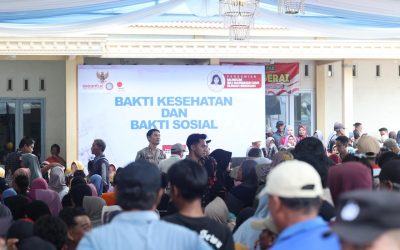 Polri Untuk Masyarakat : Polda Jatim Gelar Baksos dan Bakkes untuk Ribuan Warga di Nganjuk