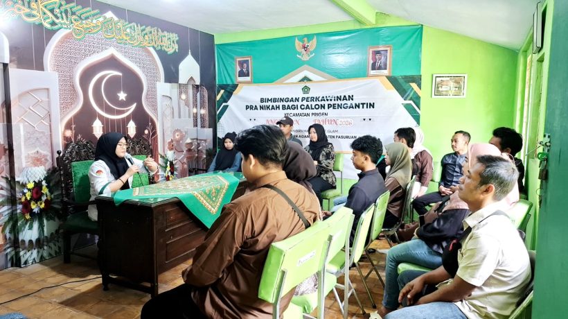 KUA Prigen Pasuruan Gelar Binwin, H. Ali Shodiqin: Bekal Penting Kokohkan Fondasi Rumah Tangga