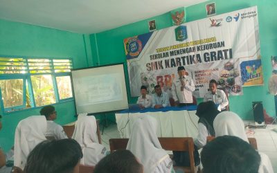 Perkuat Sinergi, KUA Grati Gelar Bimbingan Remaja Usia Sekolah di SMK Kartika Grati