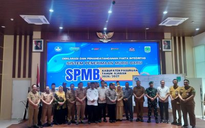 Pastikan SPMB 2026 Objektif dan Transparan, Pemkab Pasuruan Gelar Deklarasi Pakta Integritas