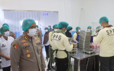 SPPG Polres Probolinggo di Maron Distribusikan 2.441 Penerima Manfaat MBG
