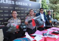 Gerak Cepat Polres Gresik Amankan 8 Oknum Suporter Terlibat Pengeroyokan