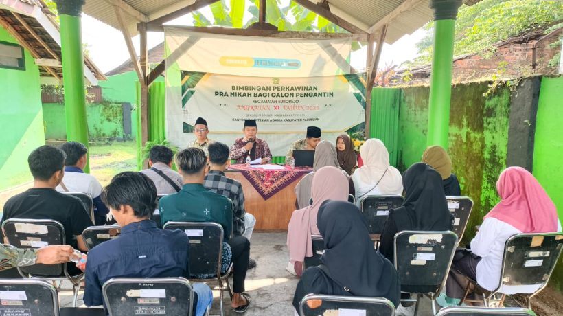 KUA Kecamatan Sukorejo Gelar Binwin Angkatan XII, Bekali Calon Pengantin Membangun Keluarga Sakinah
