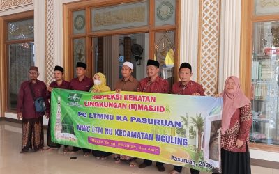 Sinergi Lintas Sektor, KUA Nguling Gelar IKL di Lima Masjid demi Kenyamanan Jemaah