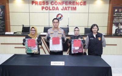 Polda Jatim Amankan Tersangka Kasus Kekerasan Seksual Dua Anak Dibawah Umur