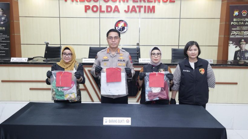 Polda Jatim Amankan Tersangka Kasus Kekerasan Seksual Dua Anak Dibawah Umur