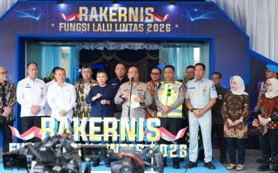 Wakapolri Tekankan Digitalisasi Layanan dan Inovasi Tilang Elektronik pada Rakernis Fungsi Lantas 2026