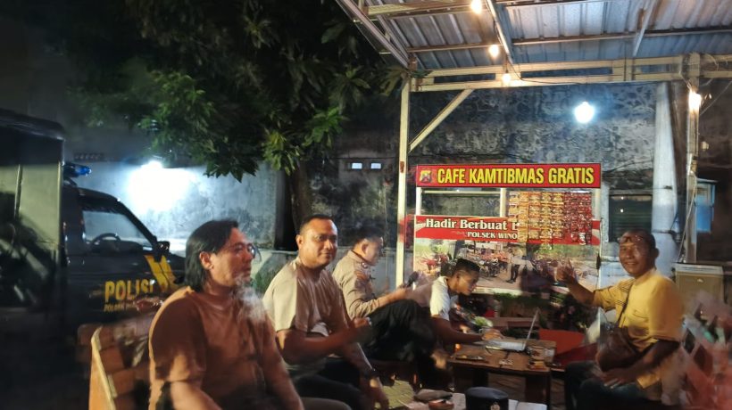 Perkuat Silaturahmi, Polsek Winongan Gelar ‘Cafe Kamtibmas’ Bersama Warga