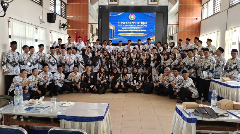 Perkuat Sinergi Pendidikan, PGRI Kabupaten Lamongan Gelar Konferensi Kerja I
