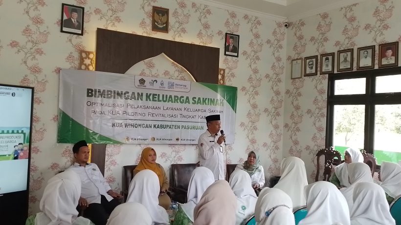 Bimbingan Keluarga Sakinah di KUA Winongan : Wujudkan Keluarga Harmonis, Sakinah, Mawaddah