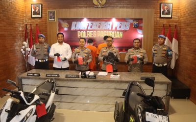Ungkap 3 Kejahatan Jalanan, Polres Pasuruan Tangkap Pelaku Begal dan Curanmor