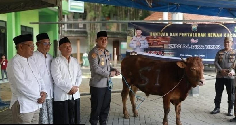 Sambut Idul Adha 1447 H, Kapolres Jombang Serahkan Hewan Kurban ke Masyarakat dan Pesantren”