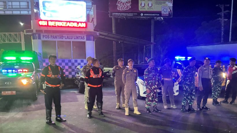 Amankan Malam Takbiran, Polres Pasuruan Gelar Patroli Skala Besar di Seluruh Wilayah Hukum