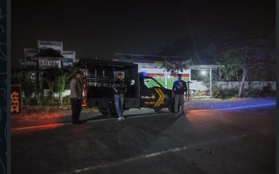 Antisipasi 3C dan Gangguan Kamtibmas, Polsek Kunir Intensifkan Patroli KRYD Dini Hari