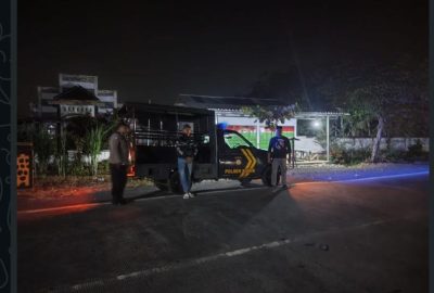 Antisipasi 3C dan Gangguan Kamtibmas, Polsek Kunir Intensifkan Patroli KRYD Dini Hari