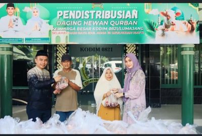 Sembelih 6 Hewan Kurban, Dandim: Iduladha Perkuat Nilai Keikhlasan dan Kepedulian
