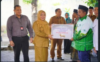 Sambut Idul Adha, Pemkot Probolinggo Salurkan 3 Sapi dan 51 Kambing Kurban untuk Masyarakat