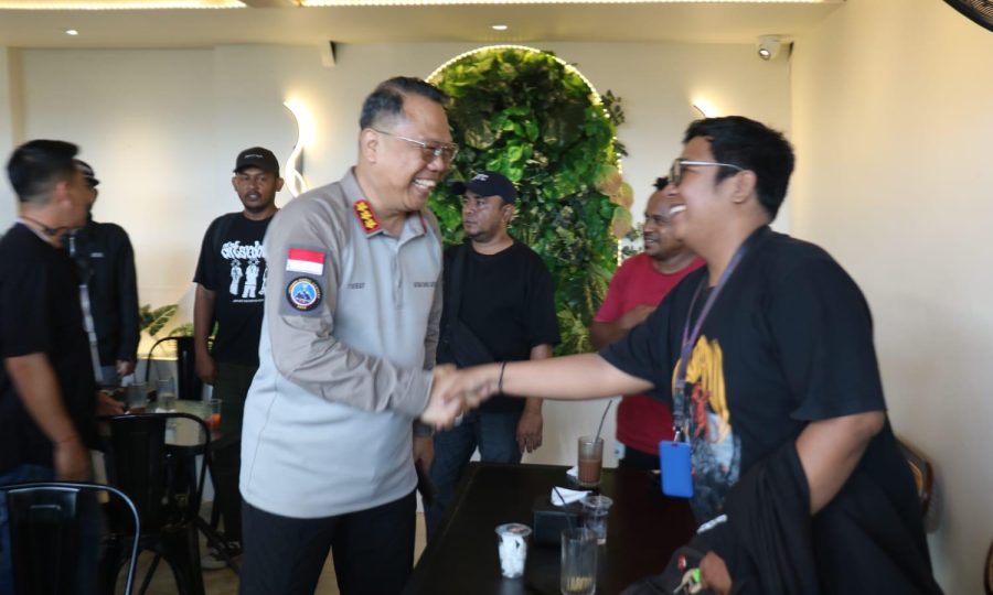 Satgas Humas Ops Damai Cartenz-2026 Perkuat Kolaborasi Melalui Silaturahmi Bersama Wartawan di Timika