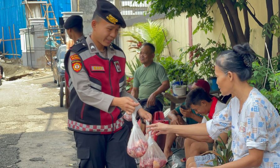 Rajut Kepedulian Sosial Idul Adha 1447 H, Korsabhara Baharkam Polri Salurkan 802 Paket Daging Kurban