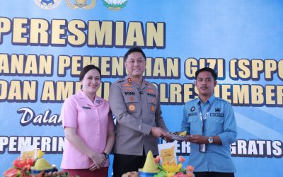 Polres Jember Kembali Resmikan Dua SPPG Dukung Program MBG untuk Generasi Bangsa