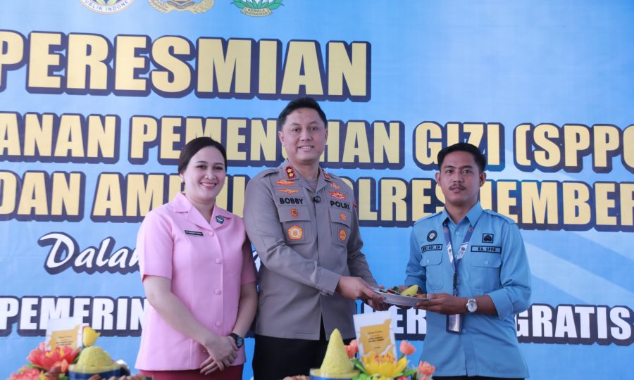 Polres Jember Kembali Resmikan Dua SPPG Dukung Program MBG untuk Generasi Bangsa