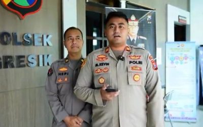 Kurang Dari 24 jam, Polsek Gresik Ungkap Curanmor Amankan Dua Tersangka