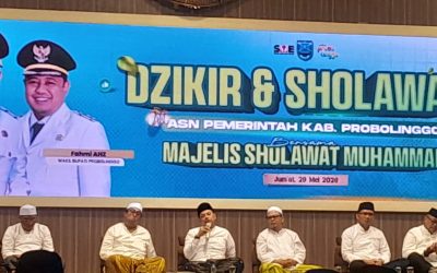 Hadiri Sholawatan Jumat Manis, Gus Haris Ajak ASN Teladani Makna Idul Adha dan Bangun Suasana Kerja Harmonis