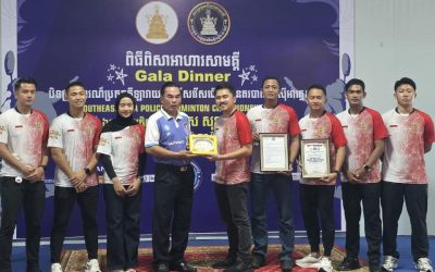 Tim Bulutangkis Polri Raih 4 Medali Emas dan 2 Perak SEA Police Badminton Championship 2026 di Kamboja