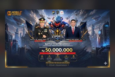 Sambut Hari Bhayangkara ke – 80 Polda Jatim Gelar Turnamen Esport untuk Umum